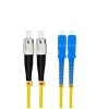 Fiber Optic Cable Suppliers 3Meter SC to FC Duplex 9/125渭m OS2 Single-mode Jumper Optical Patch Cord