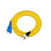 Fornecedores de cabos de fibra óptica 3Meter SC para FC Duplex 9/125μm OS2 Cabo óptico de um modo único jumper