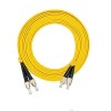 Cabo de fibra óptica para Ethernet 3Meter FC para ST Duplex 9/125μm OS2 Single-mode Jumper Optical Patch Cord