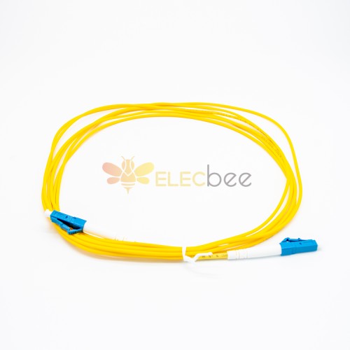 LC光纤跳线3M 9/125μm OS2单工单模