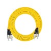 Fiber Optic Jumper Cables 3Meter FC to FC Duplex 9/125μm OS2 Single-mode Fiber Optic Cable