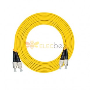 Fiber Optic Jumper Cables 3Meter FC au FC Duplex 9/125m OS2 Câble optique à mode unique