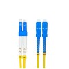 Cables de parche de fibra óptica 3Meter LC to SC Duplex 9/125\'m OS2 Single-mode Fiber Optic Cable Jumper