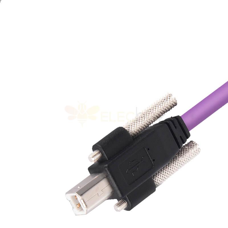 USB2.0 Male To Type B2.0 Male Industrial Camera Cable 2M