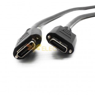 CameraLink Cable - High Flex 26P Cable for SDR/SDR with Screw Small Head in Drag Chain Applications - 2 Meter Length