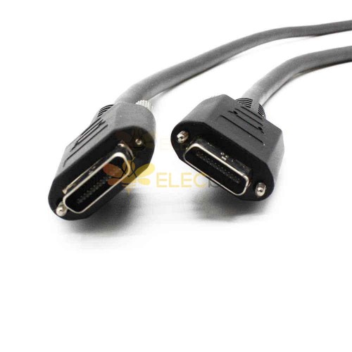 CameraLink-Kabel – Hochflexibles 26P-Kabel für SDR/SDR mit kleinem Schraubenkopf in Schleppkettenanwendungen – 2 Meter Länge
