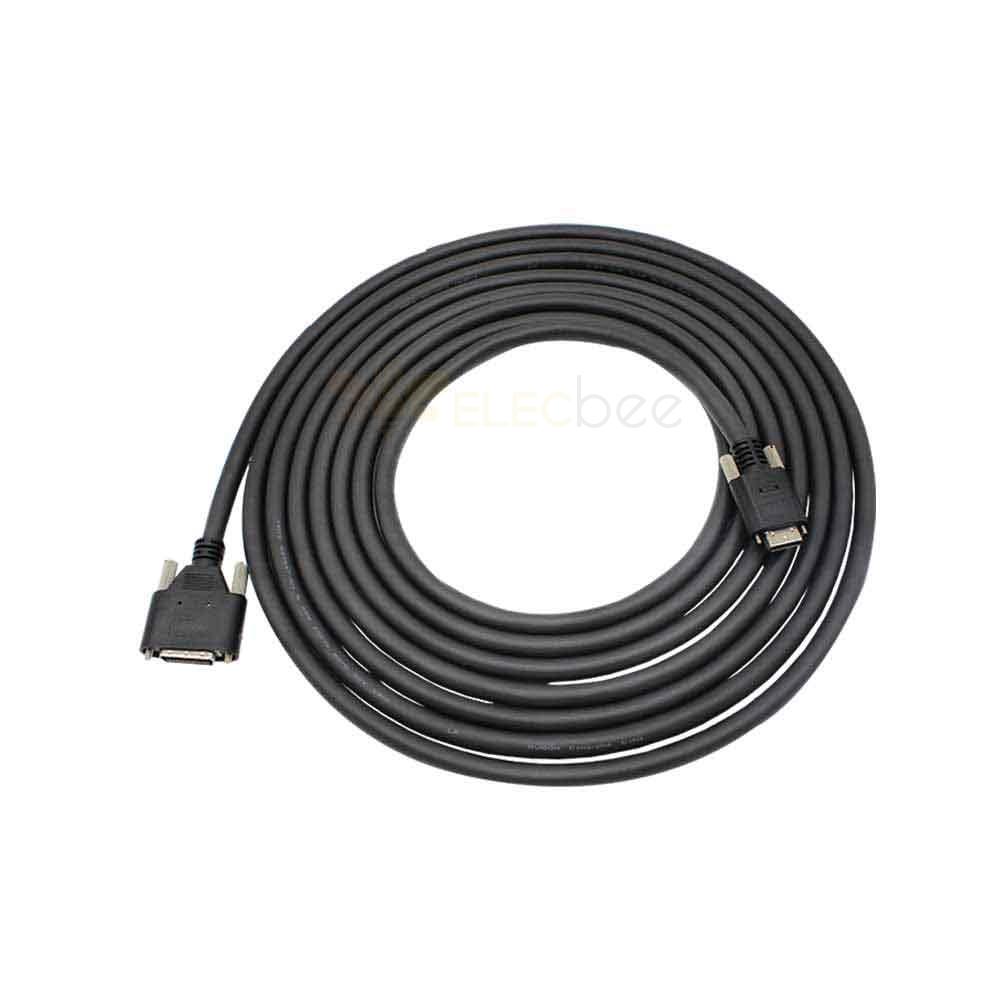 CameraLink線纜26P供電PoCL拖鏈MDR/SDR大轉小工業相機線 2米