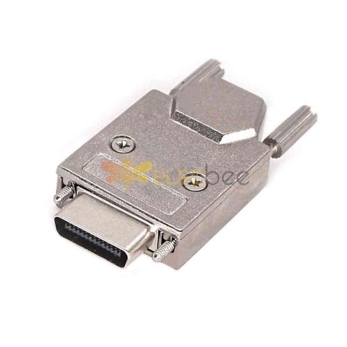 CameraLink Connector Set- SDR26 Core Male Welding Connector with Shell - Compatible with 12226-1150-00FR