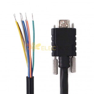 Câble Core CameraLink - Câble HDR 14 broches à extrémité unique compatible avec CBL-MD-PWR-SYNC-3M0-R - 1 mètre de longueur