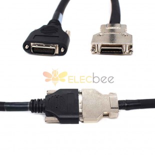 CameraLink Data Cable - MDR 26Pin Male to Female High Flex for Industrial Cameras - 1 Meter Length