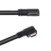 Yüksek Esnek CameraLink Kablosu - Endüstriyel Kameralar için SDR/SDR Açılı Konektör, DALSA JAI ile Uyumlu - 1 Metre Uzunluk