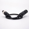 Разъем MINI DIN Женский 6-контактный пластиковый резьбовой наконечник для GX12 4-контактный женский инъекционный кабель 24AWG ПВХ 300 мм