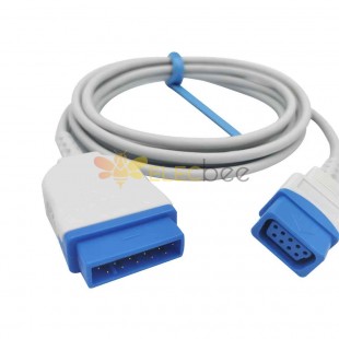 spo2  extension cable 11 pin  Compatible GE Ohmeda