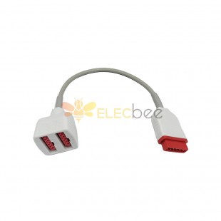 11 pin IBP cable Compatible GE-Marquette