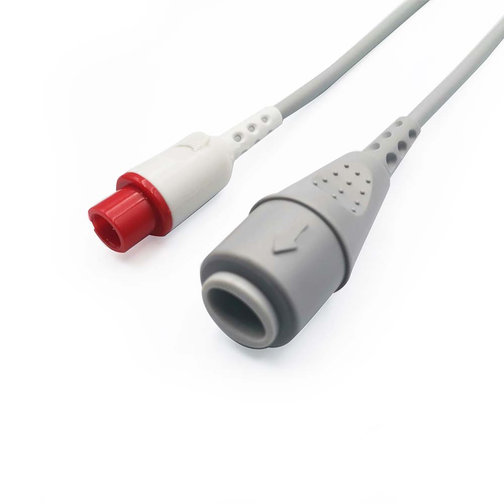 La extensión del cable IBP Biolight A8 de 4 pines Compatible adapta el uso del cable para el transductor Edward IBP