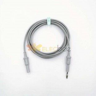 Bipolar Cable Euro Type High Frequency Cord Bipolar 2 Pins Plug