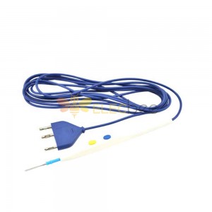 Instrumento cirúrgico paciente descartável do lápis eletrocirúrgico azul do lápis de Esu para a operação