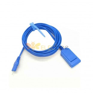 High frequency electronica unit reusable patient ESU plate cable