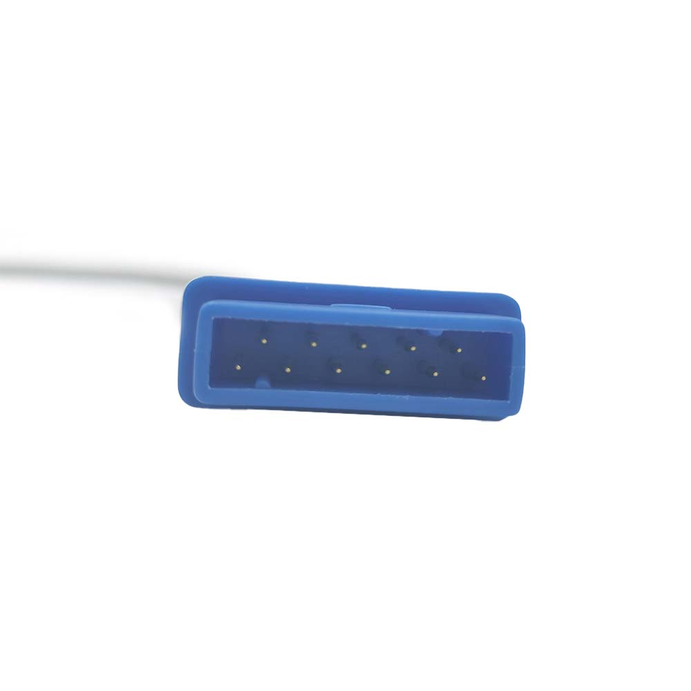 Uyumlu GE Datex Ohmeda 11 pin spo2 sensör uzatma kablosu