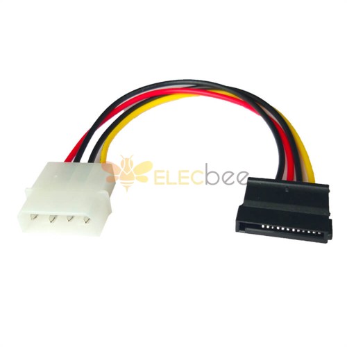 20 cm 15 Pin SATA Stecker auf 8 Pin (6+2) PCI-E Netzteilkabel SATA Kabel 15P auf 8P Kabel