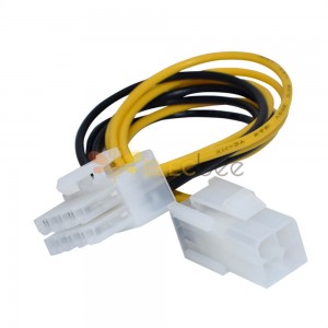 CPU Atx 4Pin macho a 8Pin hembra Eps Cable adaptador Cable de alimentación