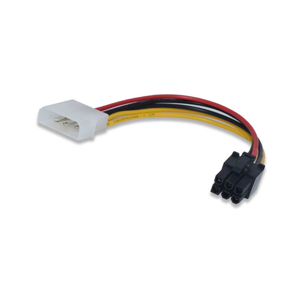Graphics Card Splitter Power Supply Cable 4 Pin To 6 Pin Graphics Card Power Pcie Cable For Graphics Card