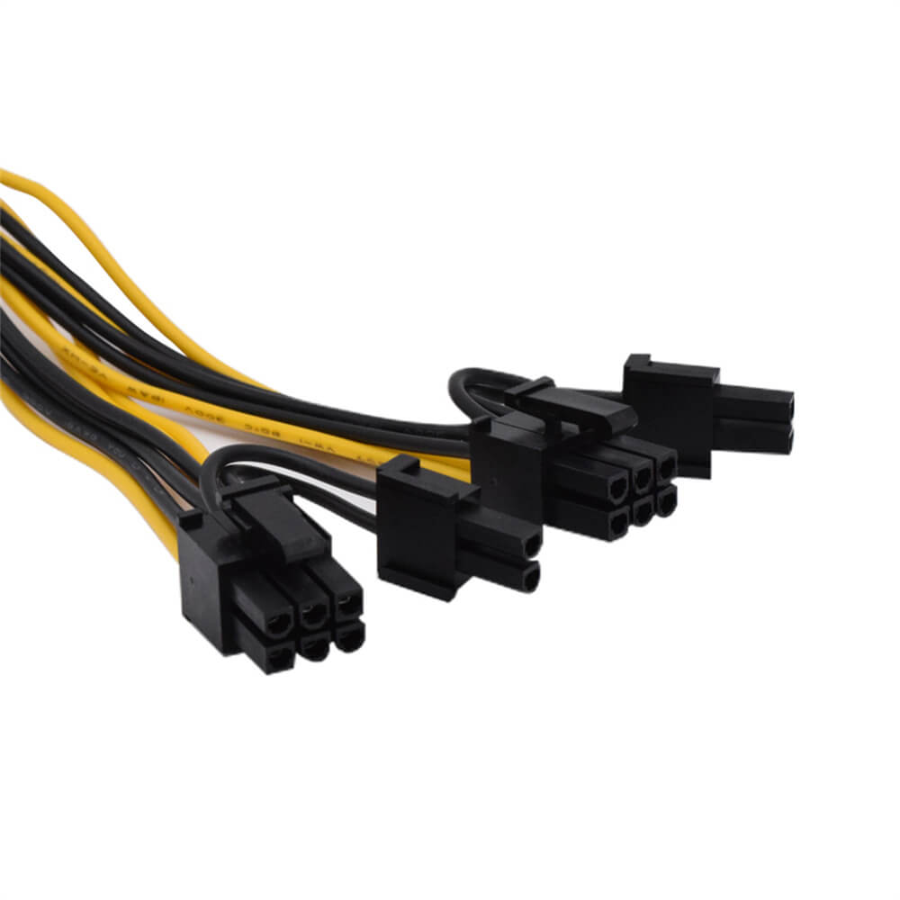PCI-E 8-pin to 2x 8-pin GPU Graphics Card Power Splitter Cable PCI Express 6pin Female to Male 8pin Power Extension Cable