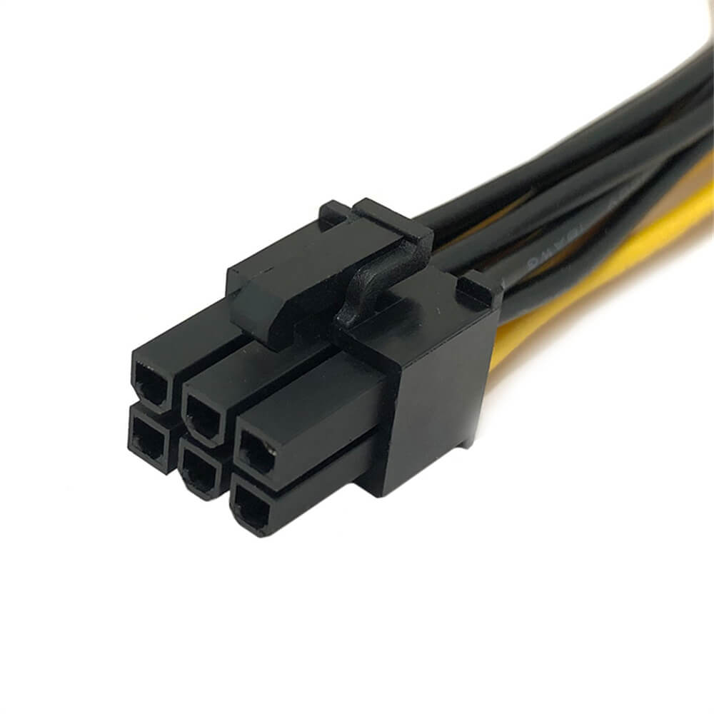 Power Module Cable - Dual 8-Pin GPU Power from a 6-Pin Source, Dual 6+2-Pin Splitter