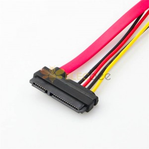 SATA Extension Cable with Data and Power - Convenient Solution for Hard Drives and Optical Drives