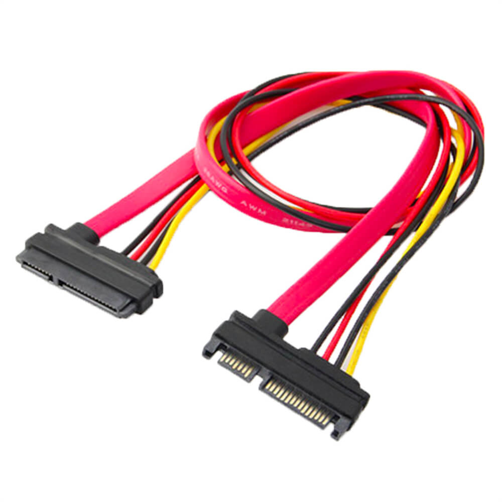 Удлинительный кабель SATA с передачей данных и питанием — удобное решение для жестких дисков и оптических приводов