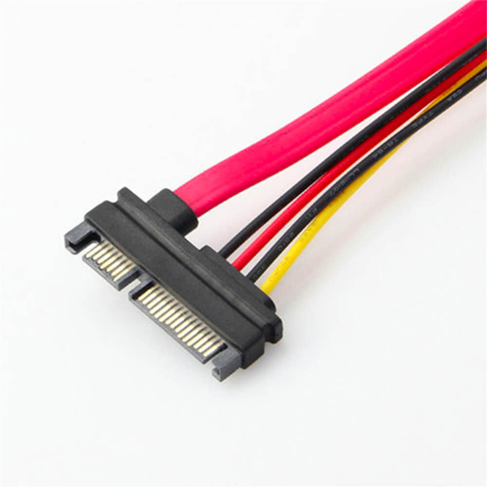 SATA Extension Cable with Data and Power - Convenient Solution for Hard Drives and Optical Drives