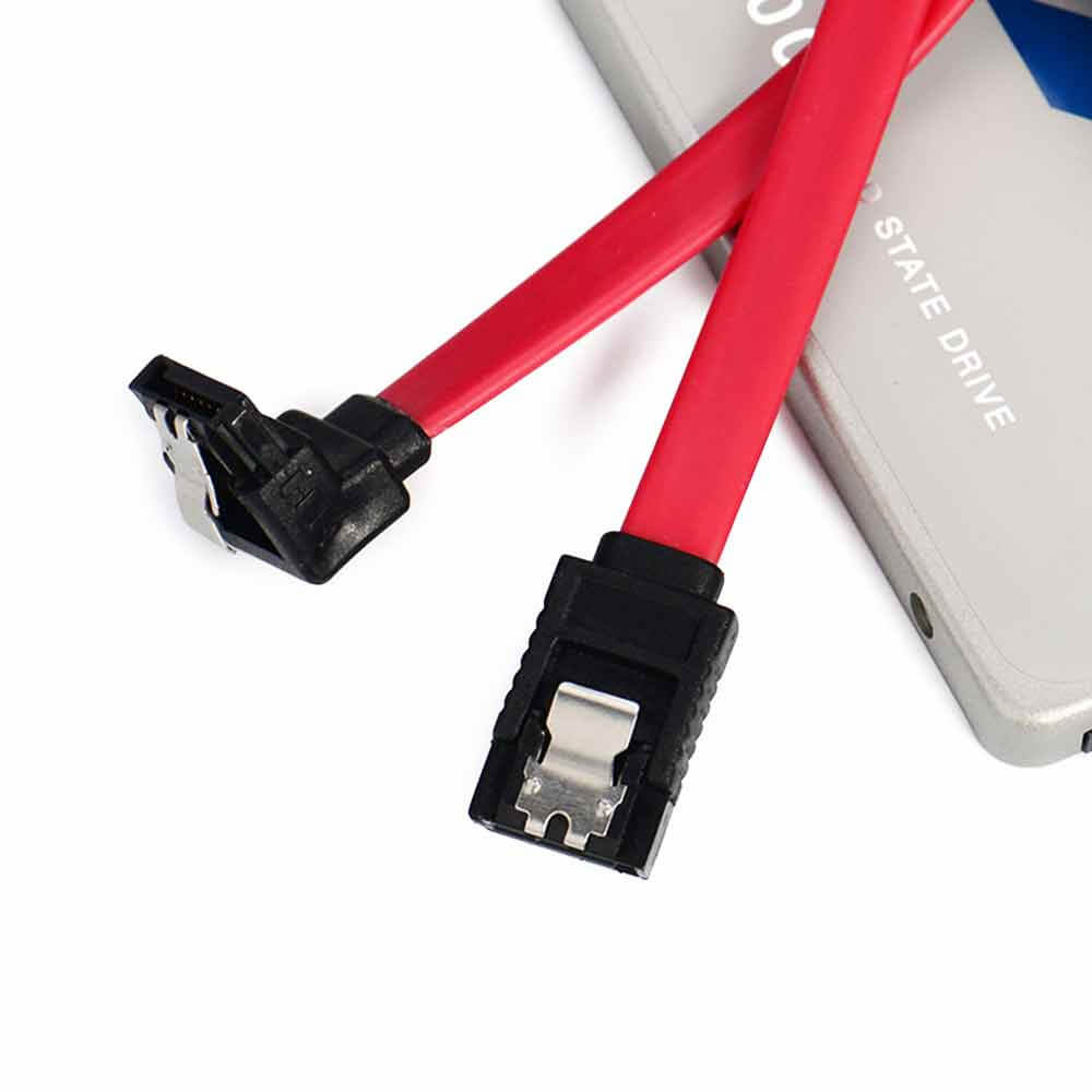 Yuexin SATA 3.0 HDD Data Cable with Secure Latch - Reliable 50cm Data Transmission Solution