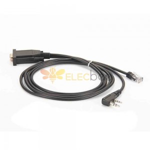 RS232 Serial to RJ12 Programming Cable Extension Extended Reach for Device Programming 3 Meter