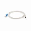 8Pin Din To RJ45 RS232 Camera Control Cable For Sony Visca Daisy Chain Ptz Evi / Brc / Srg Series Cameras