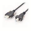 90 Degree Bend RJ45 Male To Female Ethernet Lan Network Cable