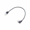Ultra Slim Cat6 Ethernet Cable RJ45 Right Angled To Straight Utp Network Cable Patch Cord 90 Degree Cat6 Lan For Laptop Router Tv Box