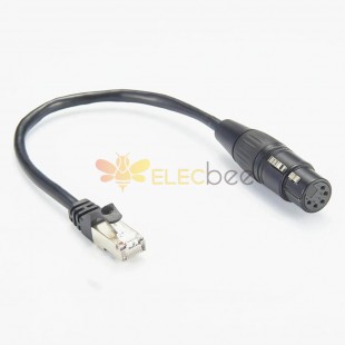 Dmx Signal Cable Xlr Male To RJ45 Jack 8P8C 2M Cable