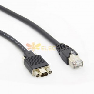 Micro DB9 Male To RJ12 Male Sps Serial Cable 1M