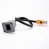 Network Cable Length RJ45 30CM Ethernet Cat5 Panel Mount Female to Male Extension Cable