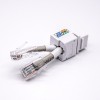 RJ45 Connectors to RJ45 Network Module One Drag two 0.15M