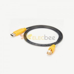 Cable convertidor RS485 RJ45 8P8C a USB A para convertidor de frecuencia