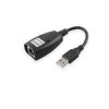 Cable de extensión USB RJ45 UTP Adaptador extensor Ethernet CAT5E 6 Cable 10CM Hasta 150ft