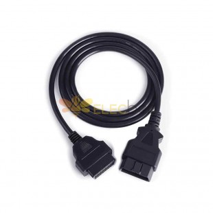 1.5 Meter OBD2 Car Truck OBD Extension Cable 16-Pin Male to Female Connector