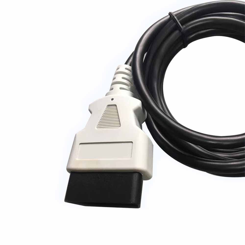 30CM OBD Male to DB15P Dual-Row Female MDI Connection Cable for GM Vehicle Diagnostic Fits Buick Chevrolet