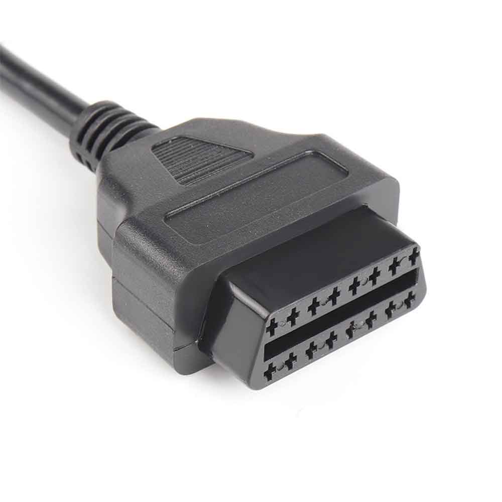 5 Meter OBD2 Car Truck OBD Extension Cable 16-Pin Male to Female PVC Diagnostic Connector