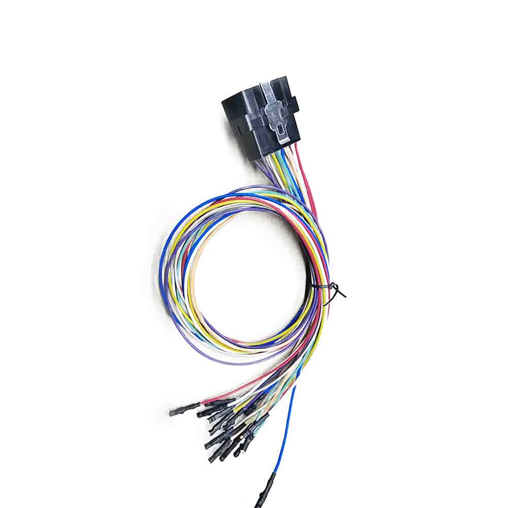 50CM OBD Universal Flashing Programming Adapter Cable with Jumper Connectors for Automotive Motorcycle Diagnostics