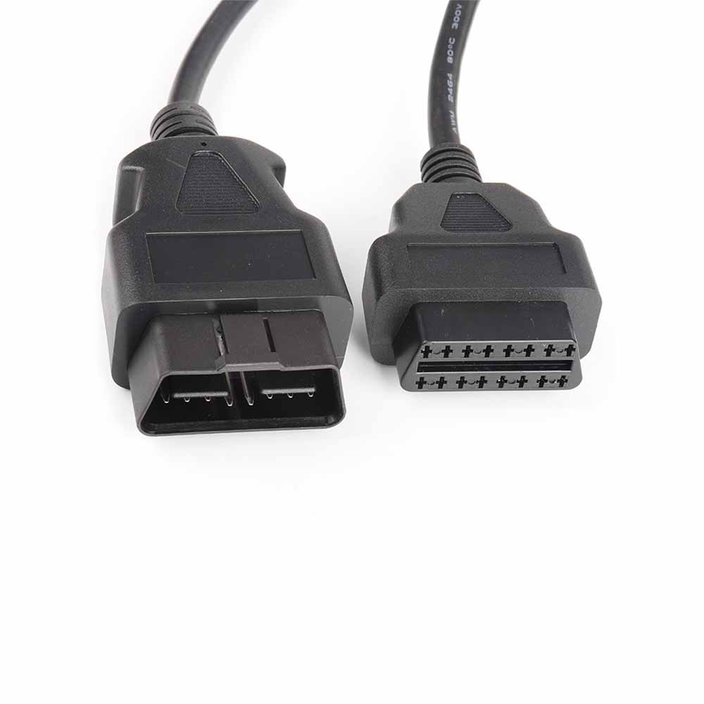 Car Truck OBD Extension Cable 30cm Male to Female 16-Pin Power Delivery