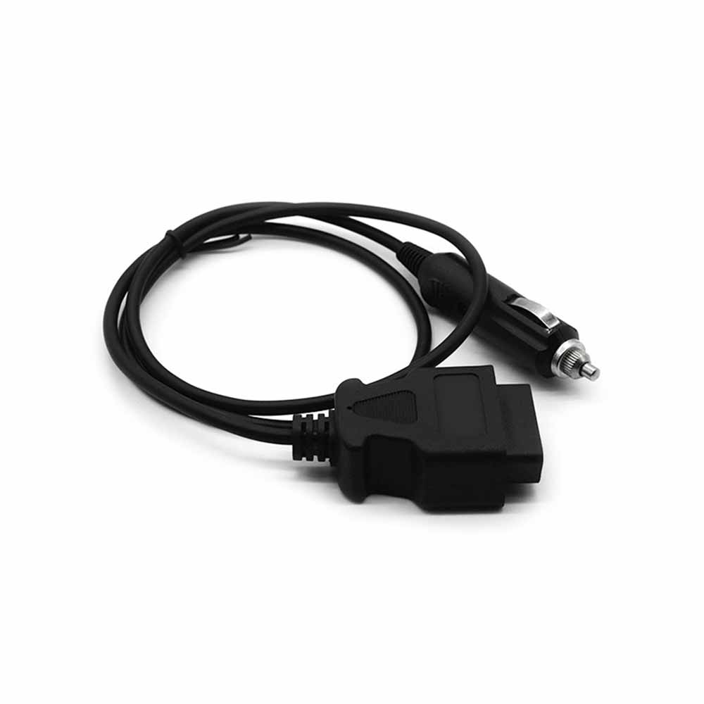 OBD Female to Cigarette Lighter Adapter High-Temperature Resistant PVC Cable 50cm