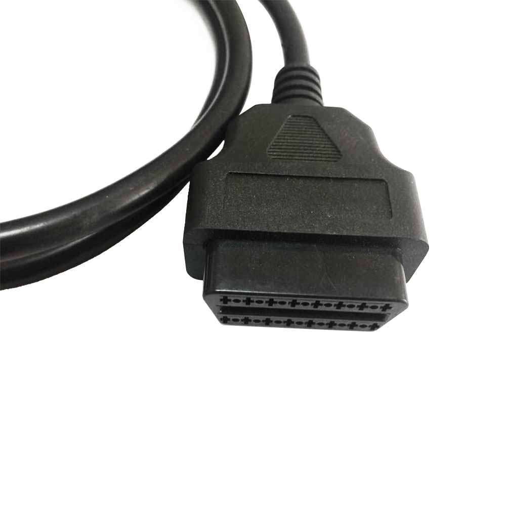 OBD2 to GPSELM327 Bluetooth Adapter Extension Cable Male to Female 30cm