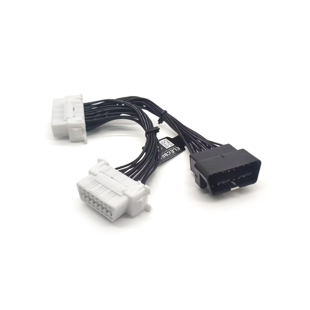 Toyota Automobile OBD2 Extension Cable Female To Male And Female 15Cm